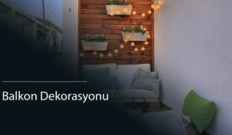 Balkon Dekorasyonu