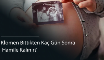 Klomen Bittikten Kaç Gün Sonra Hamile Kalınır